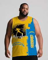 Sports Men's Big & Tall Sleeveless Shorts Two-piece